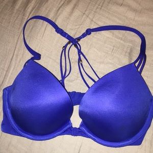 Blue Victoria Secret “Very Sexy” Push up Bra 32D